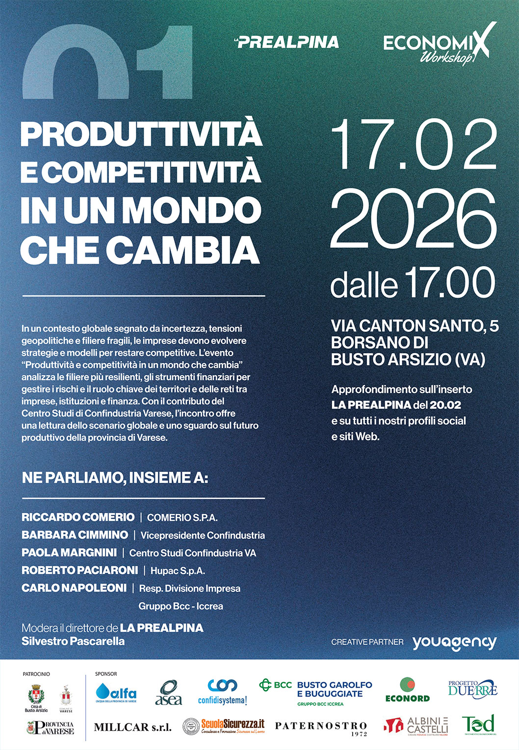 Programma 26 settembre 2025 